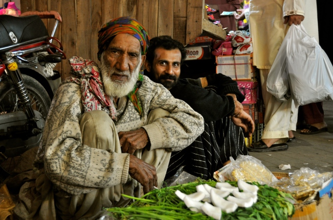 Men in Anarkali Bazaar - Lahore, PAKISTAN